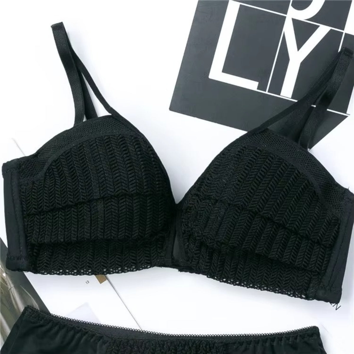 (Pack of 6) Women's  Bra Panty Lingerie Set for Girl's | L-160