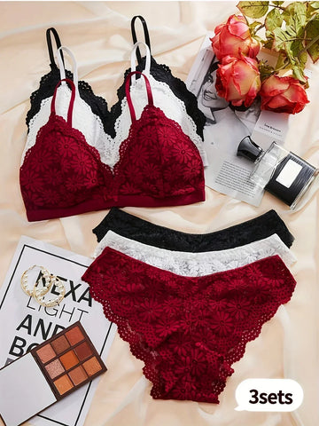 Combo Of 6 Bra & panties Sets imported | BP-37