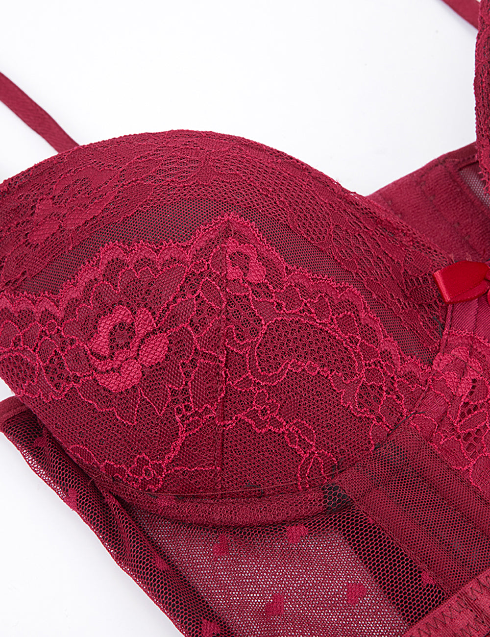 Deluxe Satin Lace Stitching Corsets 3 Colours