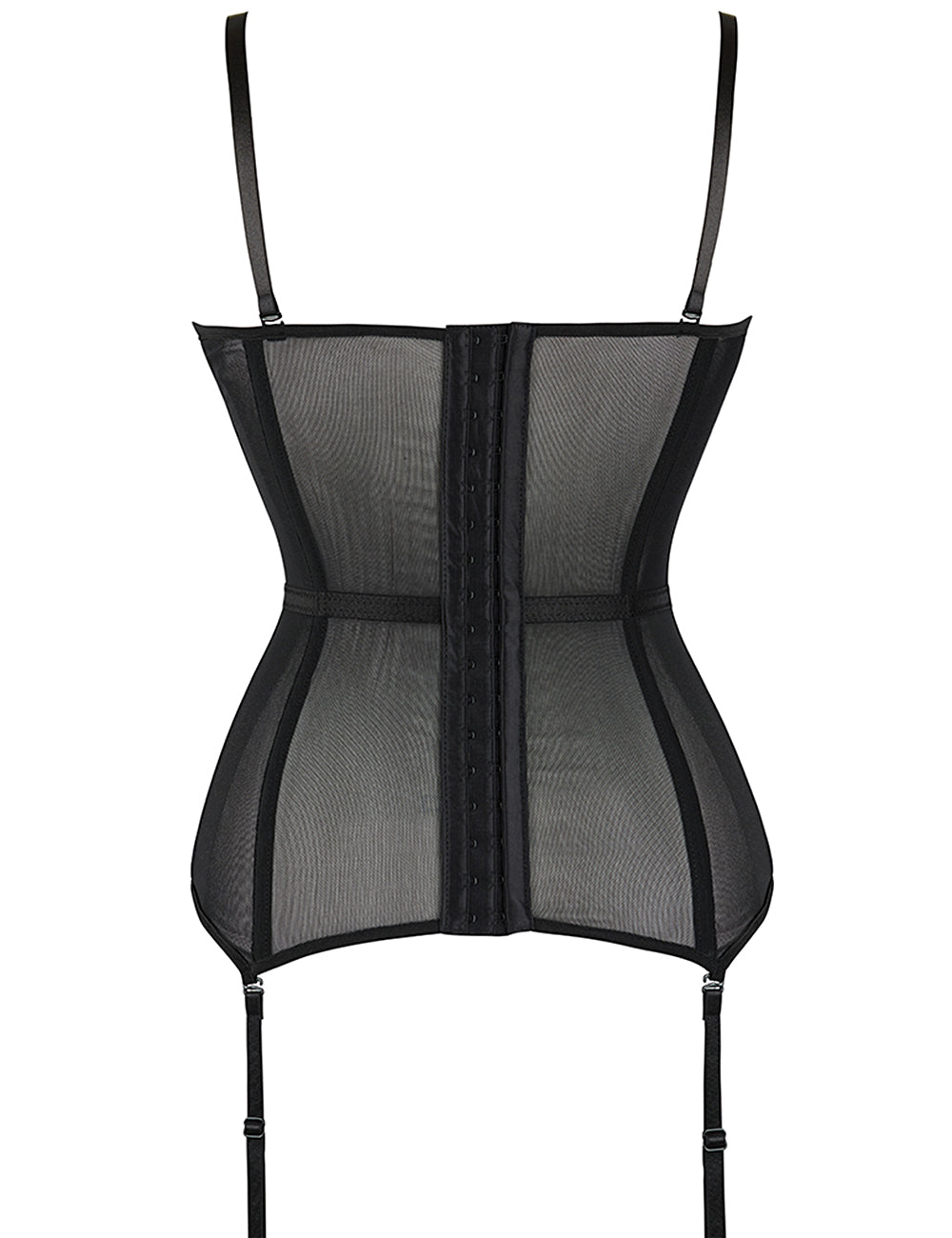 Deluxe Satin Lace Stitching Corsets 3 Colours