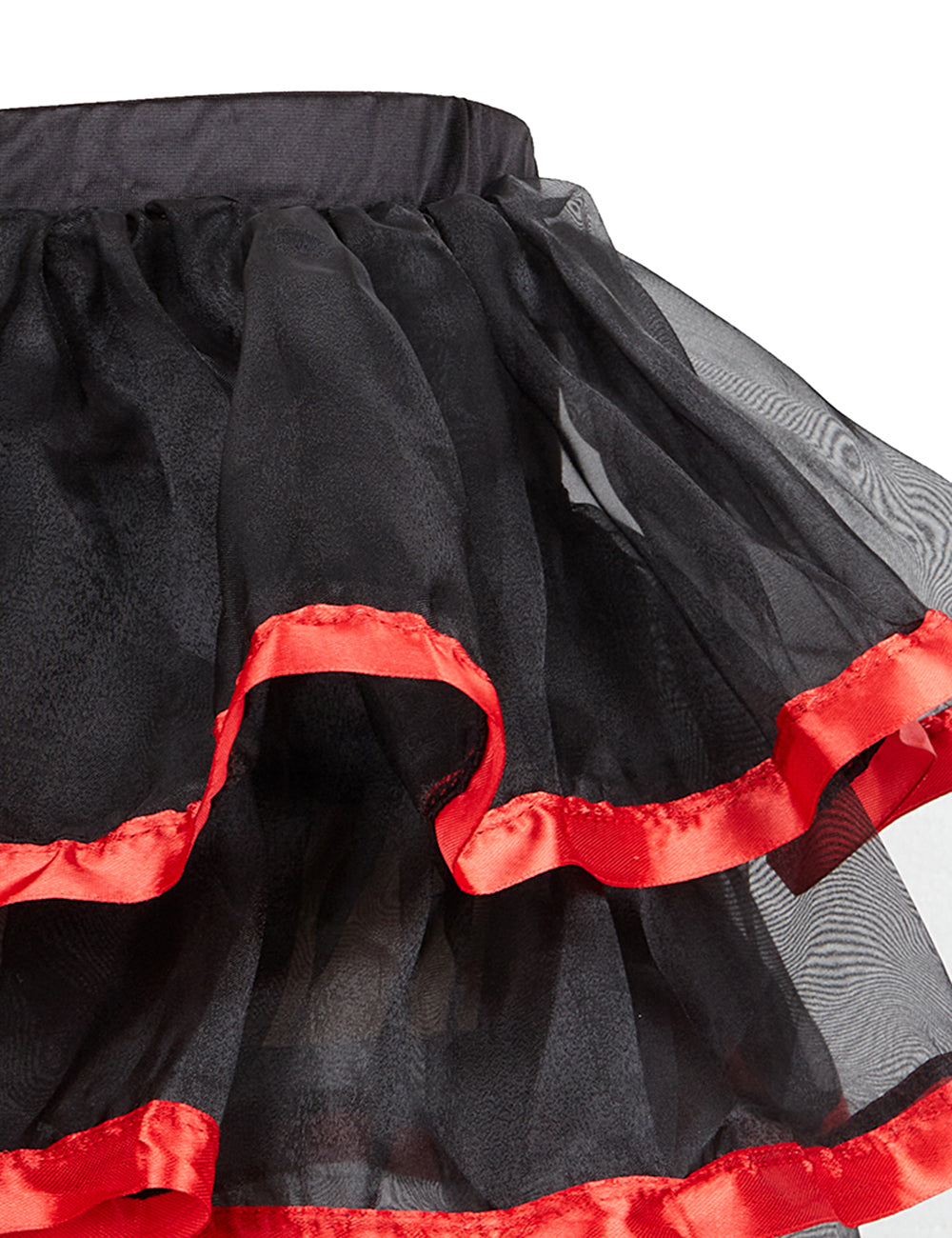 Black Lace Red Corset