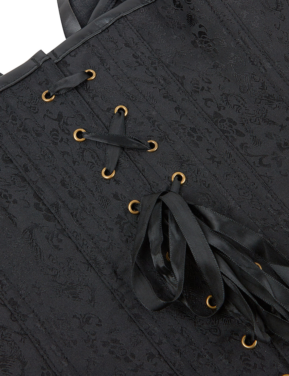 Black Soft Steel Bones Corset