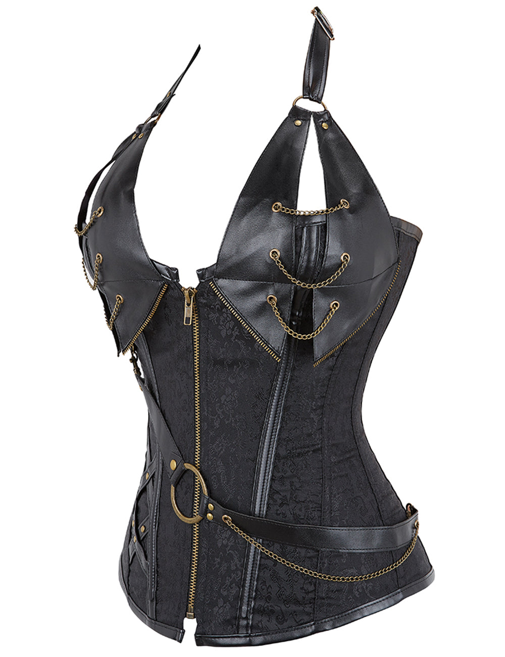 Black Soft Steel Bones Corset