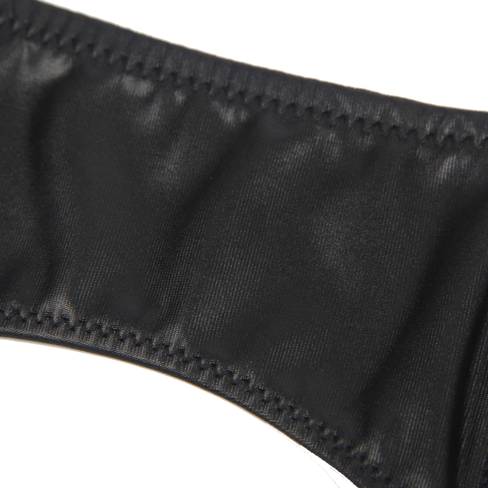 Sexy Stretch High Waist Garter Belt Panty
