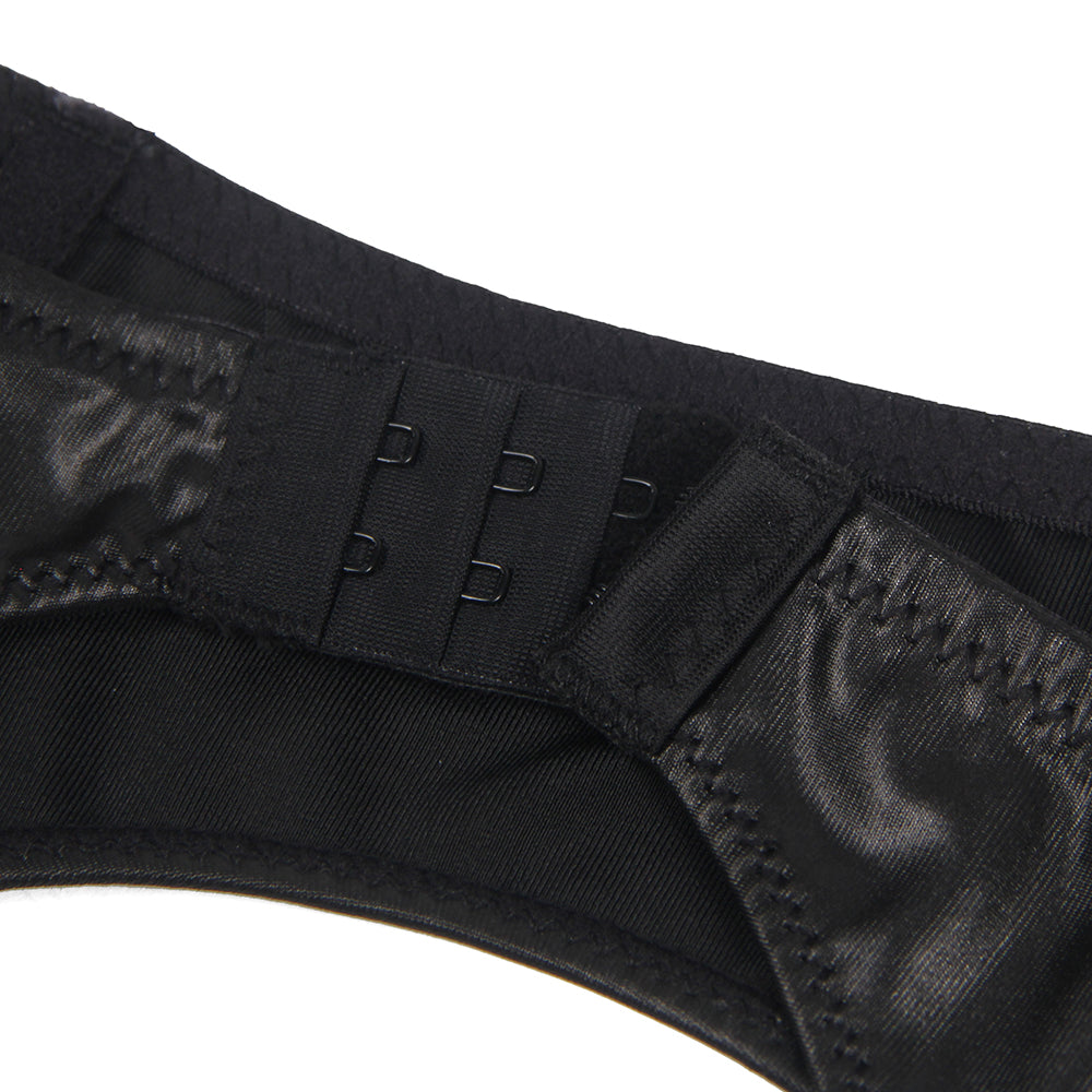 Sexy Stretch High Waist Garter Belt Panty