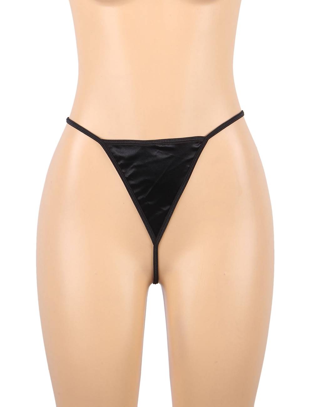 Delicate lace Stitching Exquisite metal buckle Bra and Garter Panty Set 2 Colours