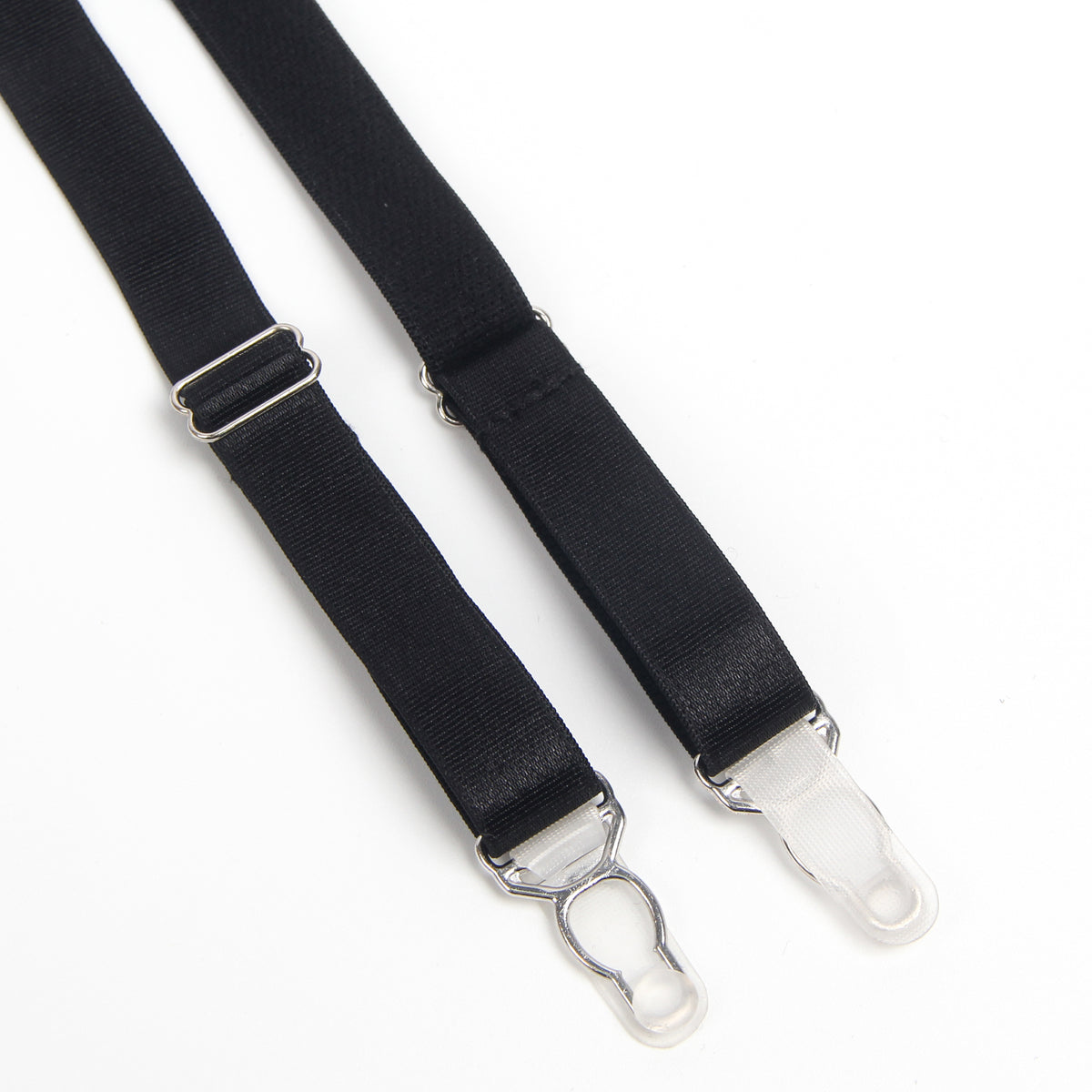 Black Bondage Garter Belt Bra Set Plus Size