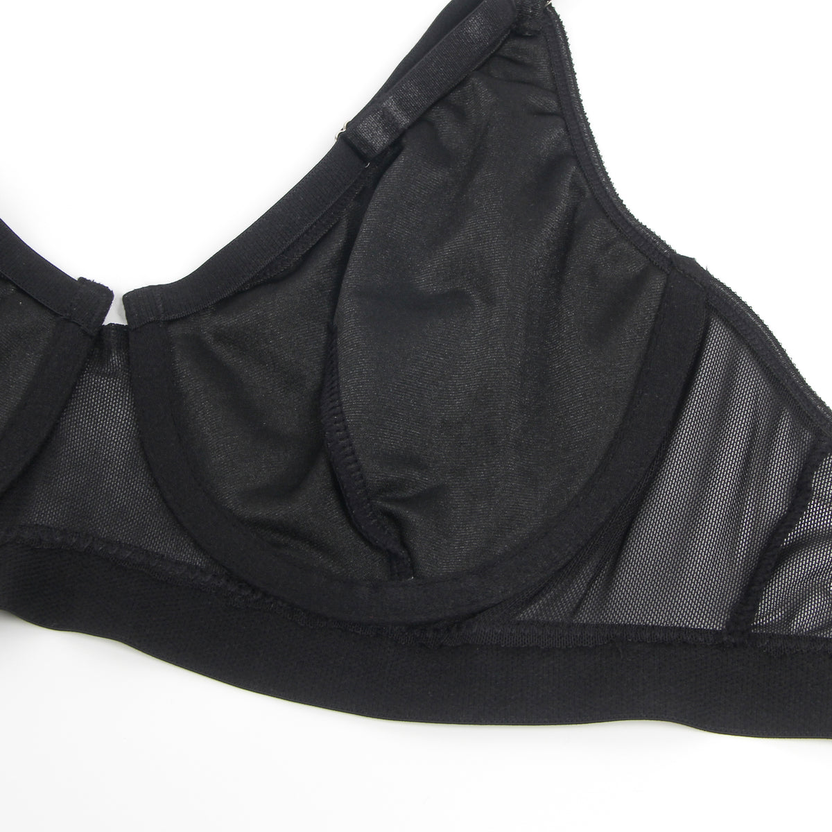 Black Bondage Garter Belt Bra Set Plus Size
