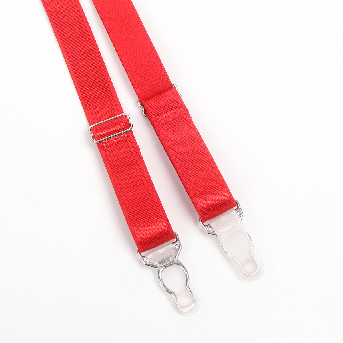 Red Bondage Garter Belt Bra Set Plus Size