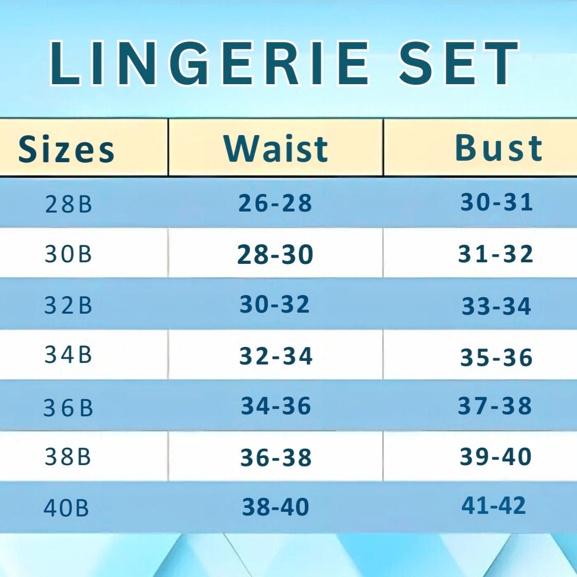 8-Piece Lingerie Combo – Feel Fabulous Every Day | BP-054