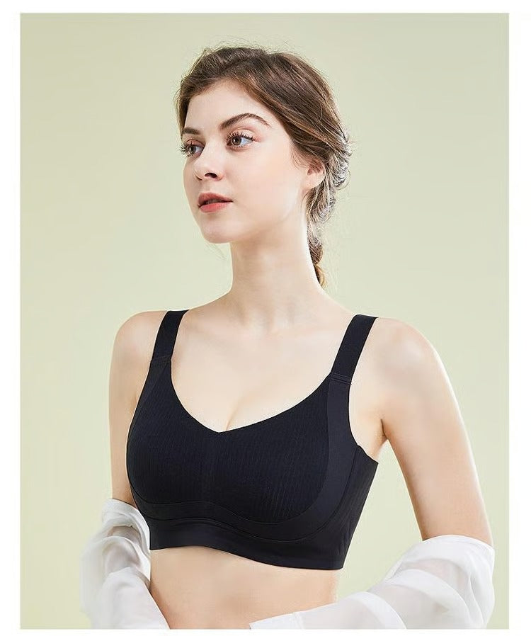 Pack-of-3 | wire-free-non-marking-skin-friendly-push-up-bra-🔥